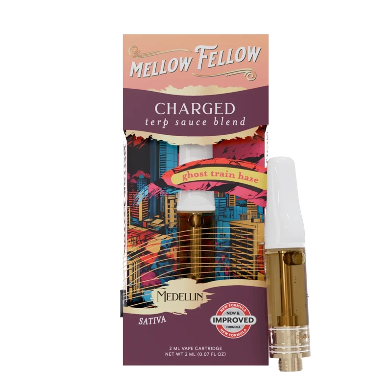 Charged Blend Terp Sauce 2ml Vape Cartridge - Ghost Train Haze