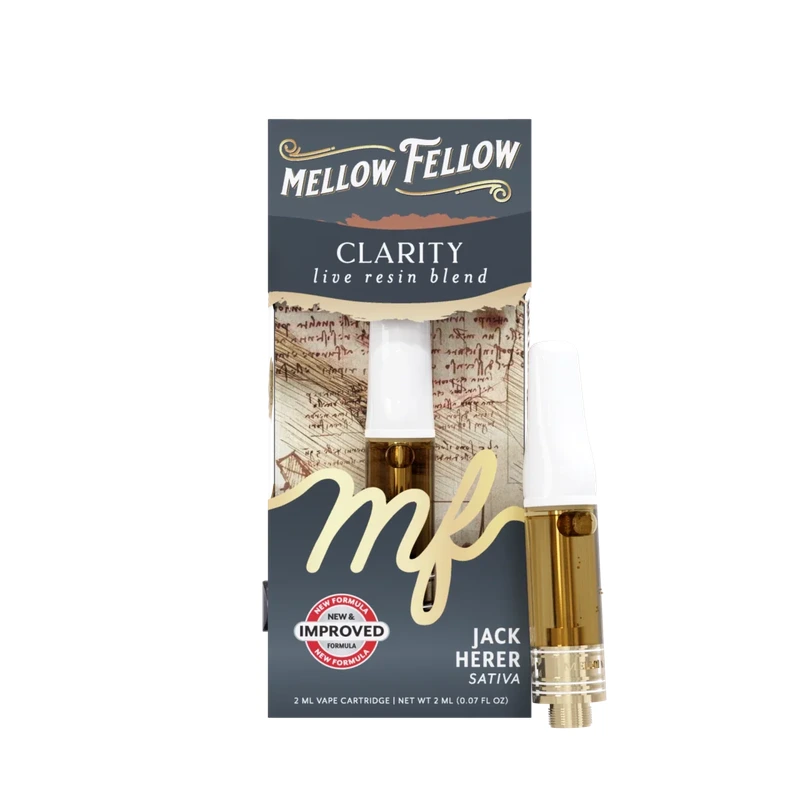 Clarity Blend 2ml Live Resin Vape Cartridge - Jack Herer