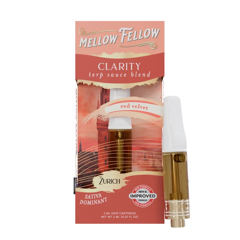 Clarity Blend Terp Sauce 2ml Vape Cartridge - Red Velvet