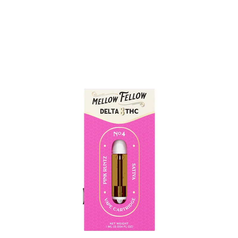 Delta 8 1ml Vape Cartridge - Pink Runtz