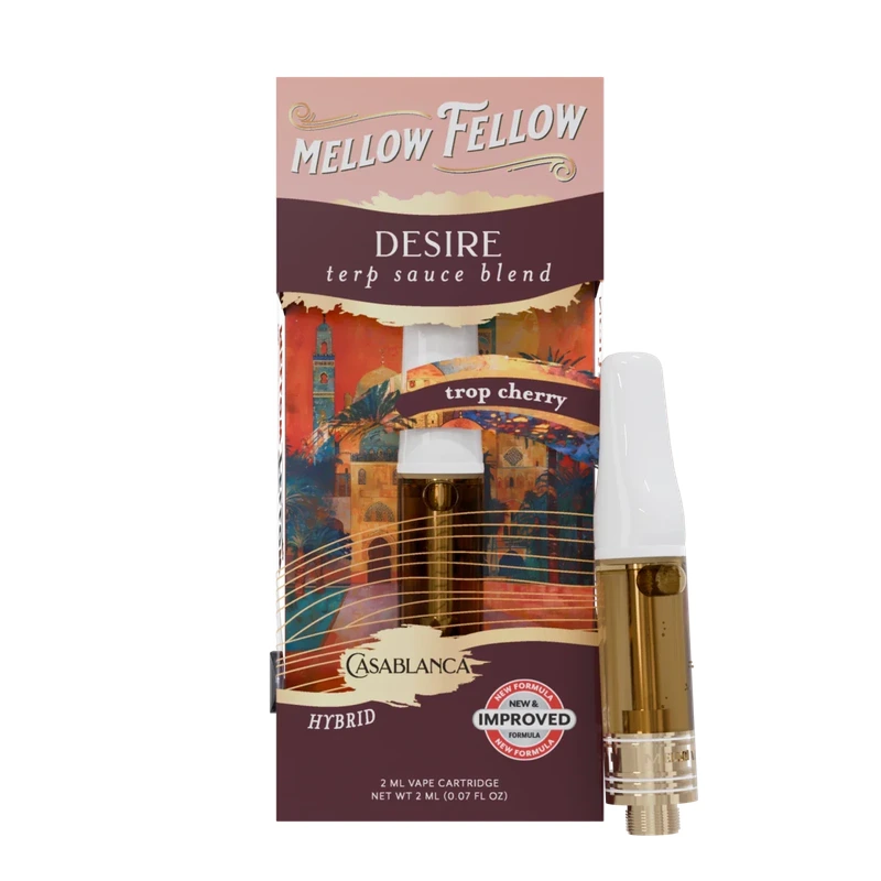 Desire Blend Terp Sauce 2ml Vape Cartridge - Trop Cherry