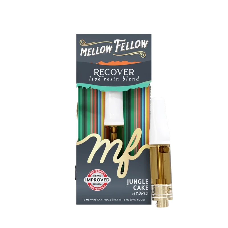 Recover Blend 2ml Live Resin Vape Cartridge - Jungle Cake