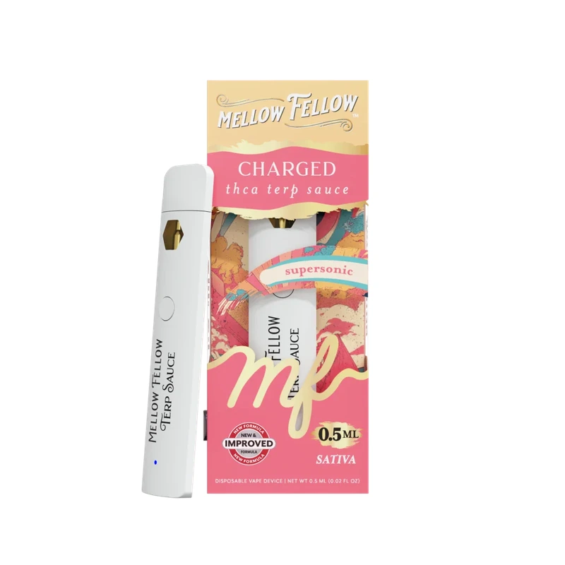 Charged Blend 0.5ml Terp Sauce Disposable Vape - Supersonic