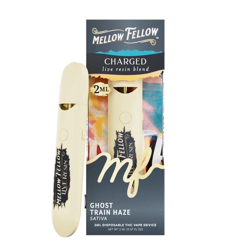 Charged Blend 2ml Live Resin Disposable Vape - Ghost Train Haze