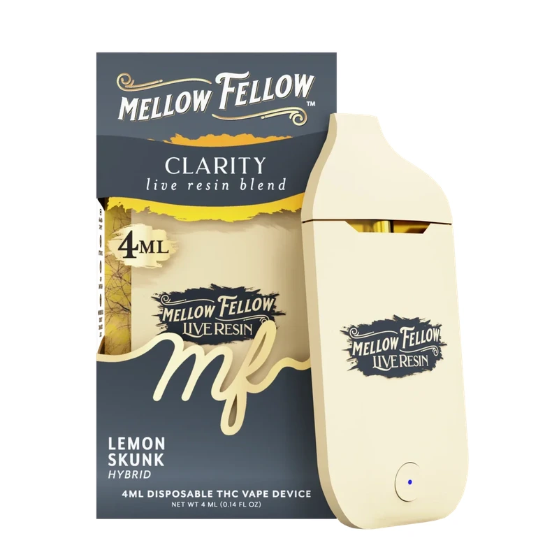 Clarity Blend 4ml Live Resin Disposable Vape - Lemon Skunk