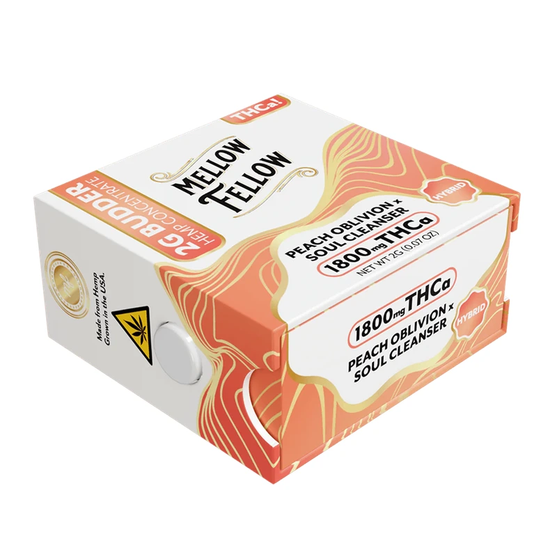 THCa 2g Budder Jar - Peach Oblivion x Soul Cleanser (Hybrid)
