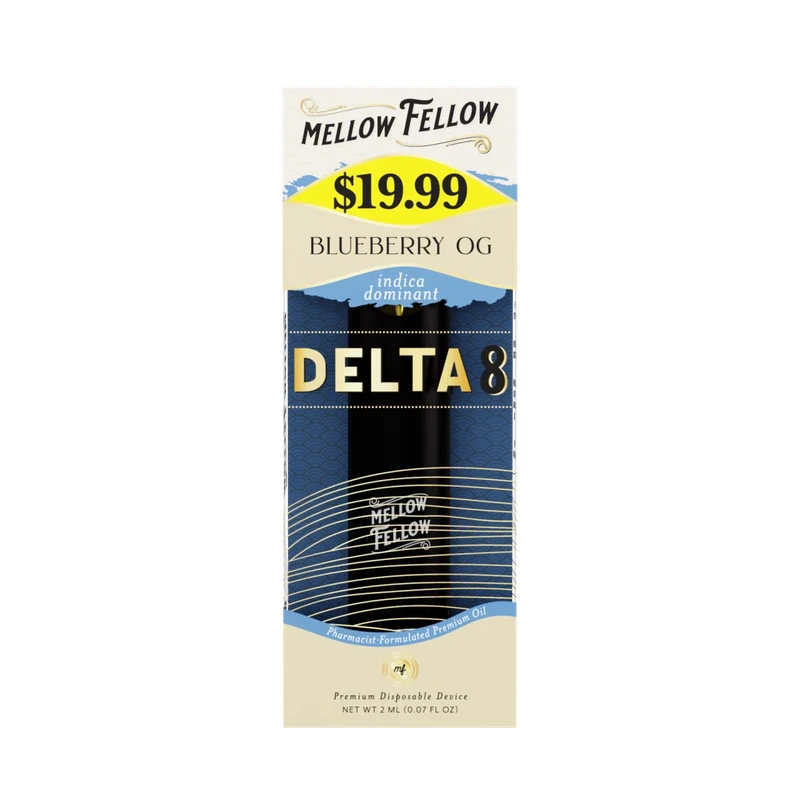 Delta 8 Premium 2ML Disposable Vape - Blueberry OG