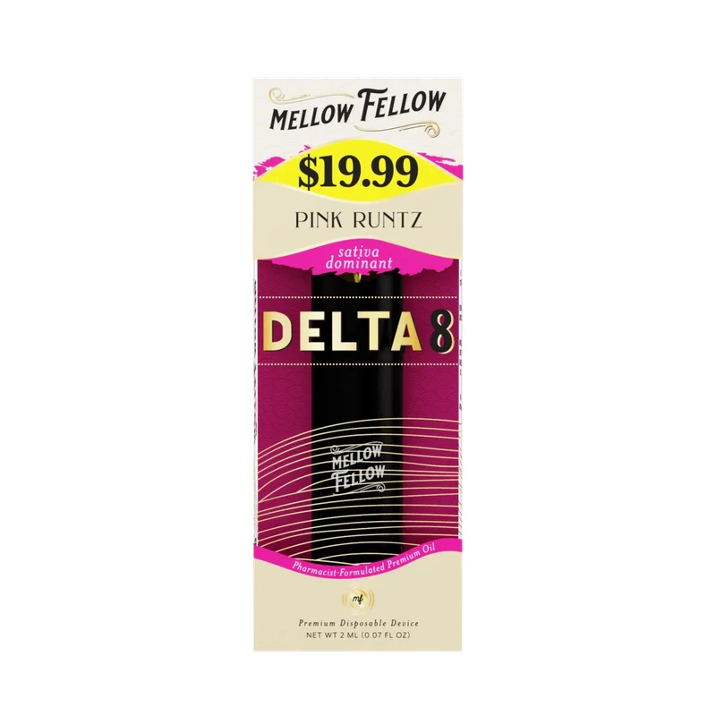 Delta 8 Premium 2ML Disposable Vape - Pink Runtz