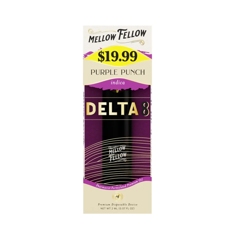 Delta 8 Premium 2ML Disposable Vape - Purple Punch