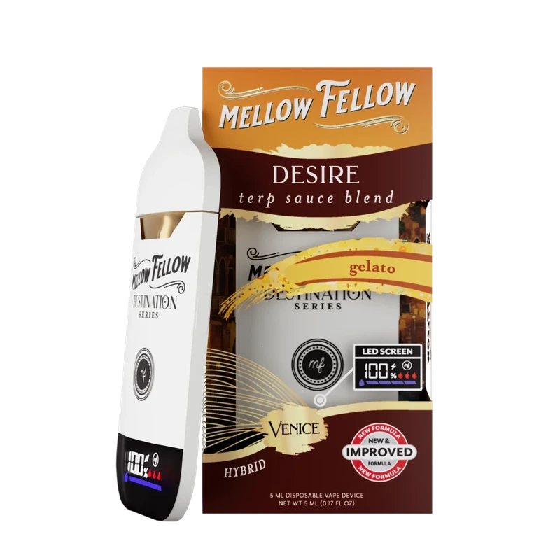 Desire Blend Terp Sauce 5ml Disposable Vape - Gelato