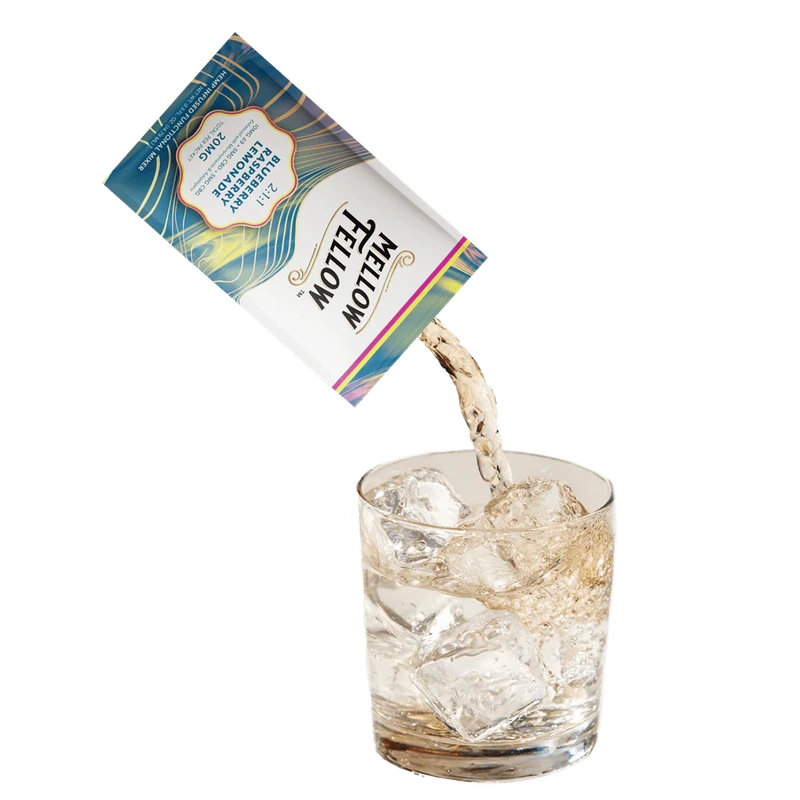 Delta 9 + CBD & CBG Mixers 10pc Blueberry Raspberry Lemonade