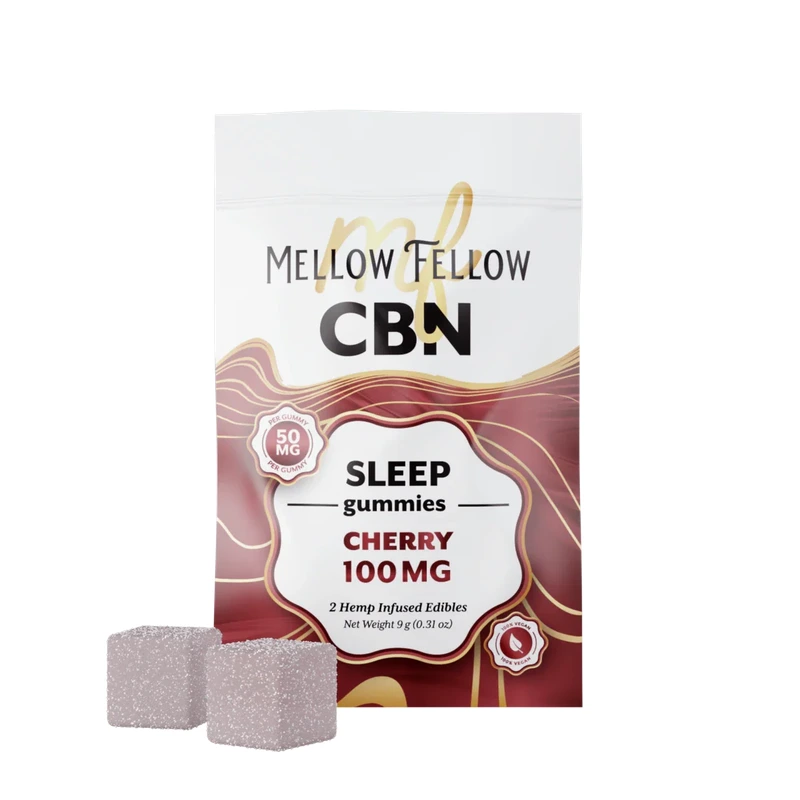 Sleep CBN Gummies 100mg - Cherry