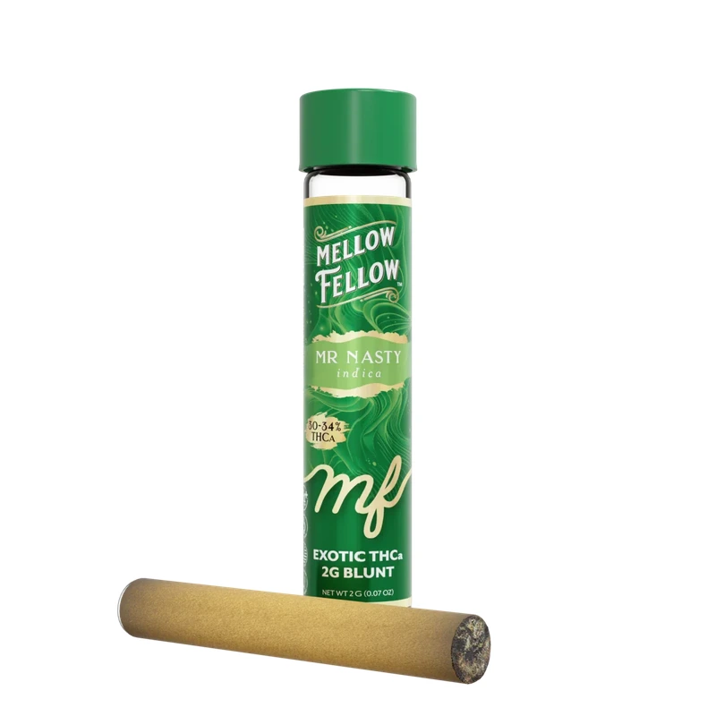 THCa 2g Prerolled Exotic Blunt - Mr. Nasty (Indica)