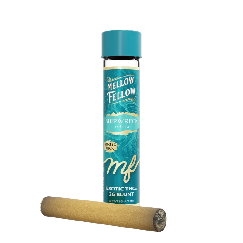 THCa 2g Prerolled Exotic Blunt - Shipwreck (Sativa)