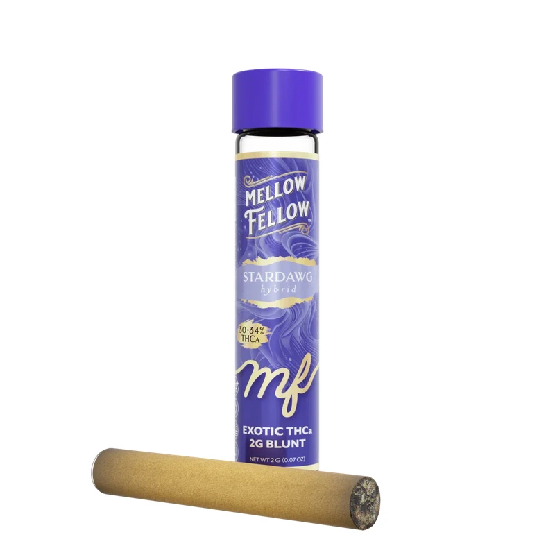 THCa 2g Prerolled Exotic Blunt - Stardawg (Hybrid)