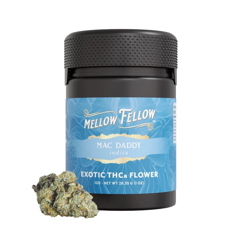 Exotic THCa Flower 1oz Jars - Mac Daddy (Indica)