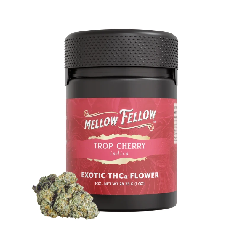 Exotic THCa Flower 1oz Jars - Trop Cherry (Indica)