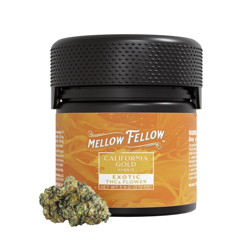 THCa 3.5g Exotic Flower - California Gold (Indica)