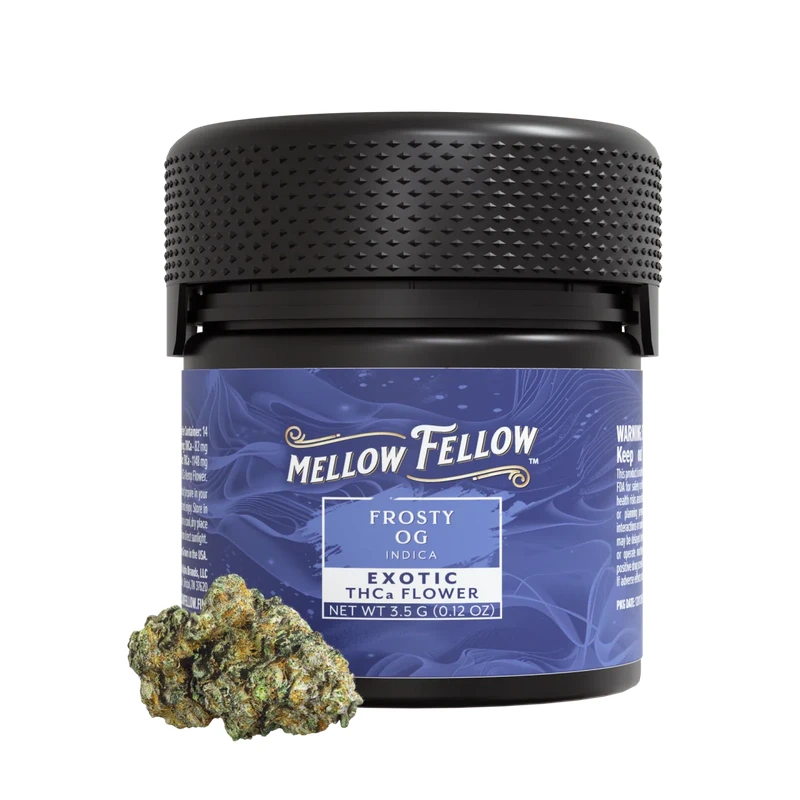 THCa 3.5g Exotic Flower - Frosty OG (Indica)