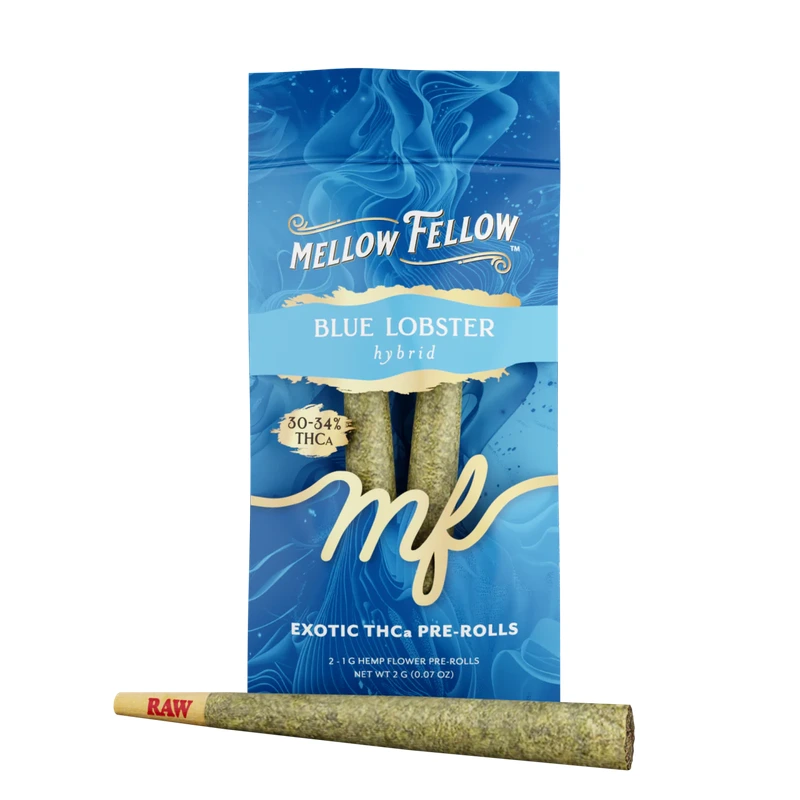 THCa Prerolls 2pc 2g Private Reserve Exotic - Blue Lobster (Hybrid)
