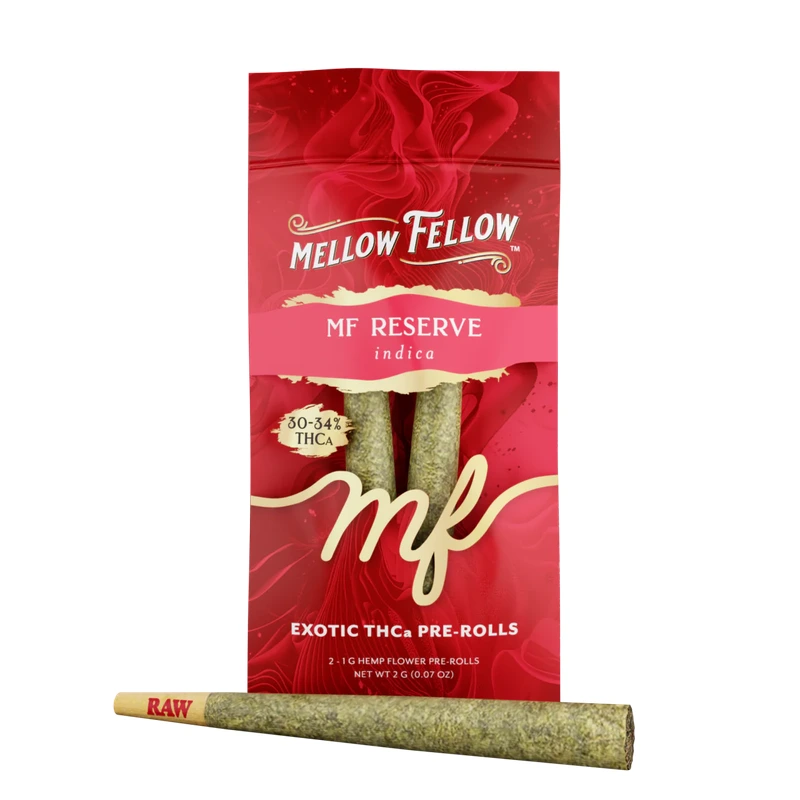 THCa Prerolls 2pc 2g Private Reserve Exotic - MF Reserve (Indica)