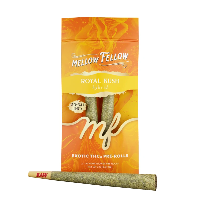 THCa Prerolls 2pc 2g Private Reserve Exotic - Royal Kush (Hybrid)