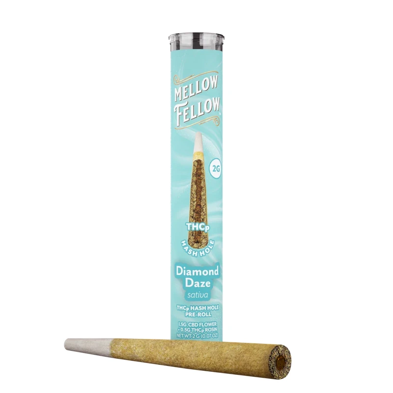 THCp 2g Hash Hole Prerolls - Diamond Daze (Sativa)