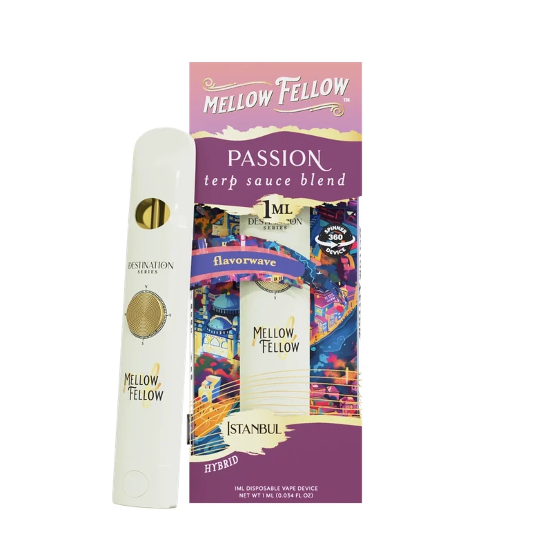 Passion Blend Terp Sauce 1ml Disposable Spinner Vape - Flavorwave