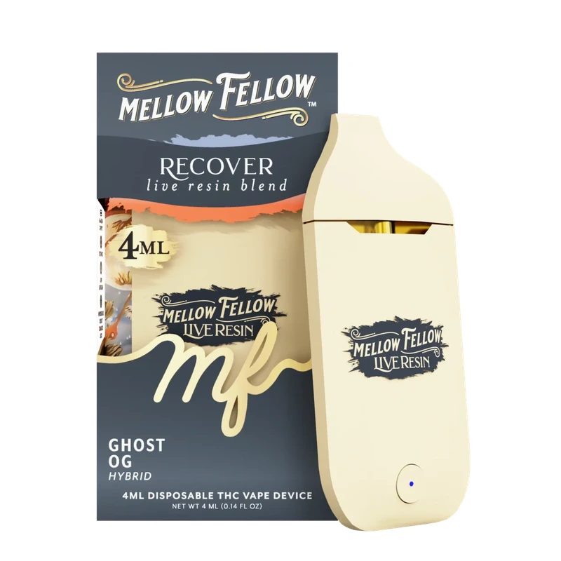Recover Blend 4ml Live Resin Disposable Vape - Ghost OG