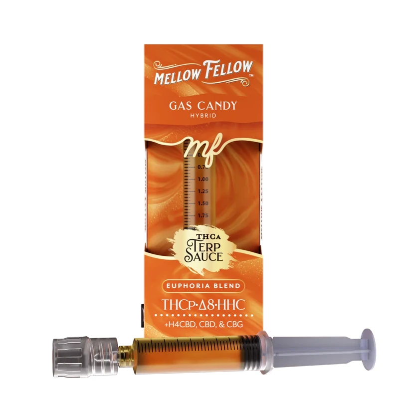 Euphoria Blend Terp Sauce 2ml Syringe - Gas Candy (Hybrid)