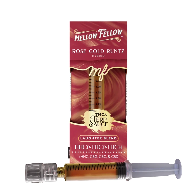 Laughter Blend Terp Sauce 2ml Syringe - Rose Gold Runtz (Hybrid)