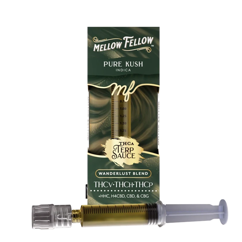 Wanderlust Blend Terp Sauce 2ml Syringe - Pure Kush (Indica)