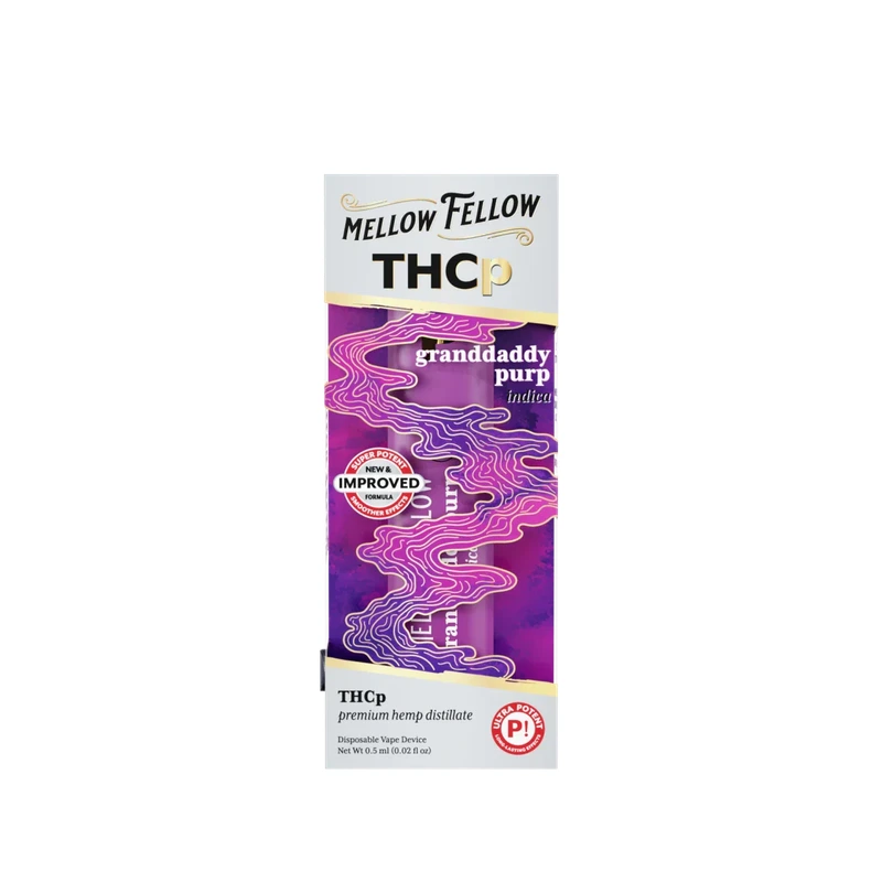 THCp 0.5g Disposable Vape - Granddaddy Purple