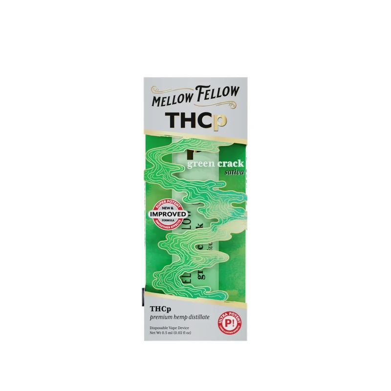 THCp 0.5g Disposable Vape - Green Crack
