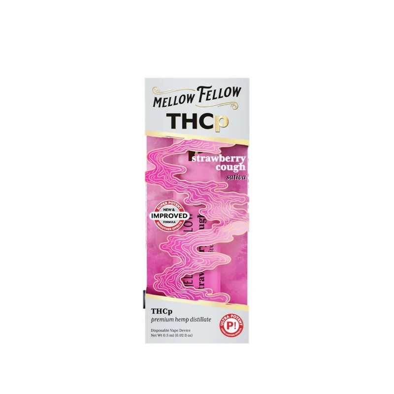 THCp 0.5g Disposable Vape - Strawberry Cough