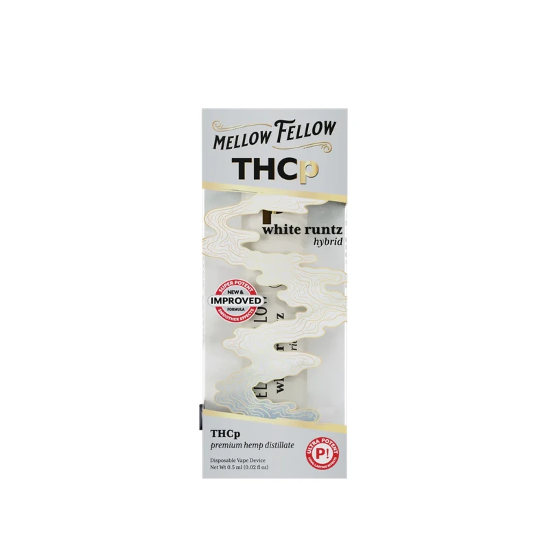 THCp 0.5g Disposable Vape - White Runtz