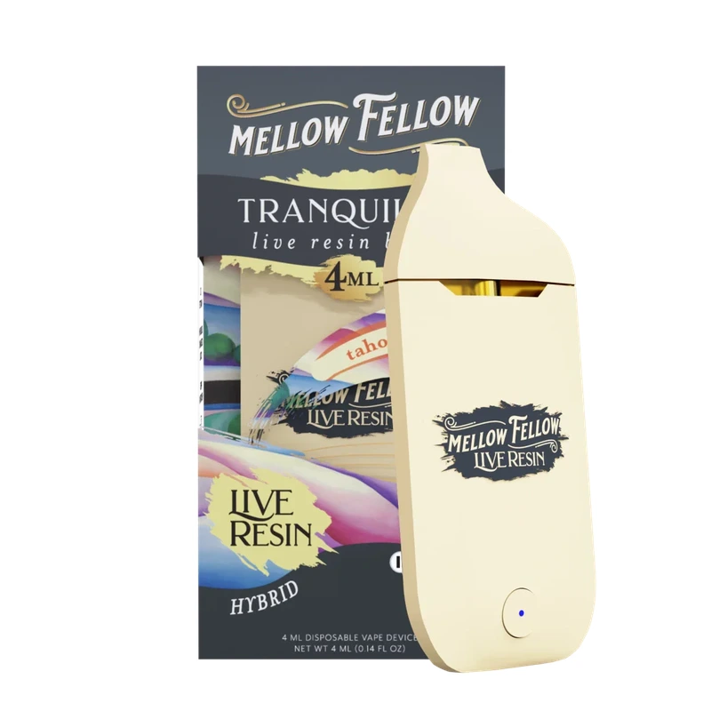 Tranquility Blend 4ml Live Resin Disposable Vape - Tahoe OG