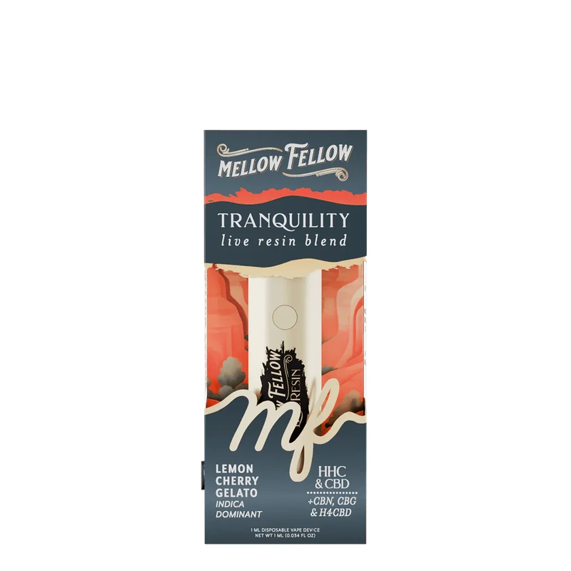 Tranquility Blend Live Resin 1ml Disposable Vape - Lemon Cherry Gelato